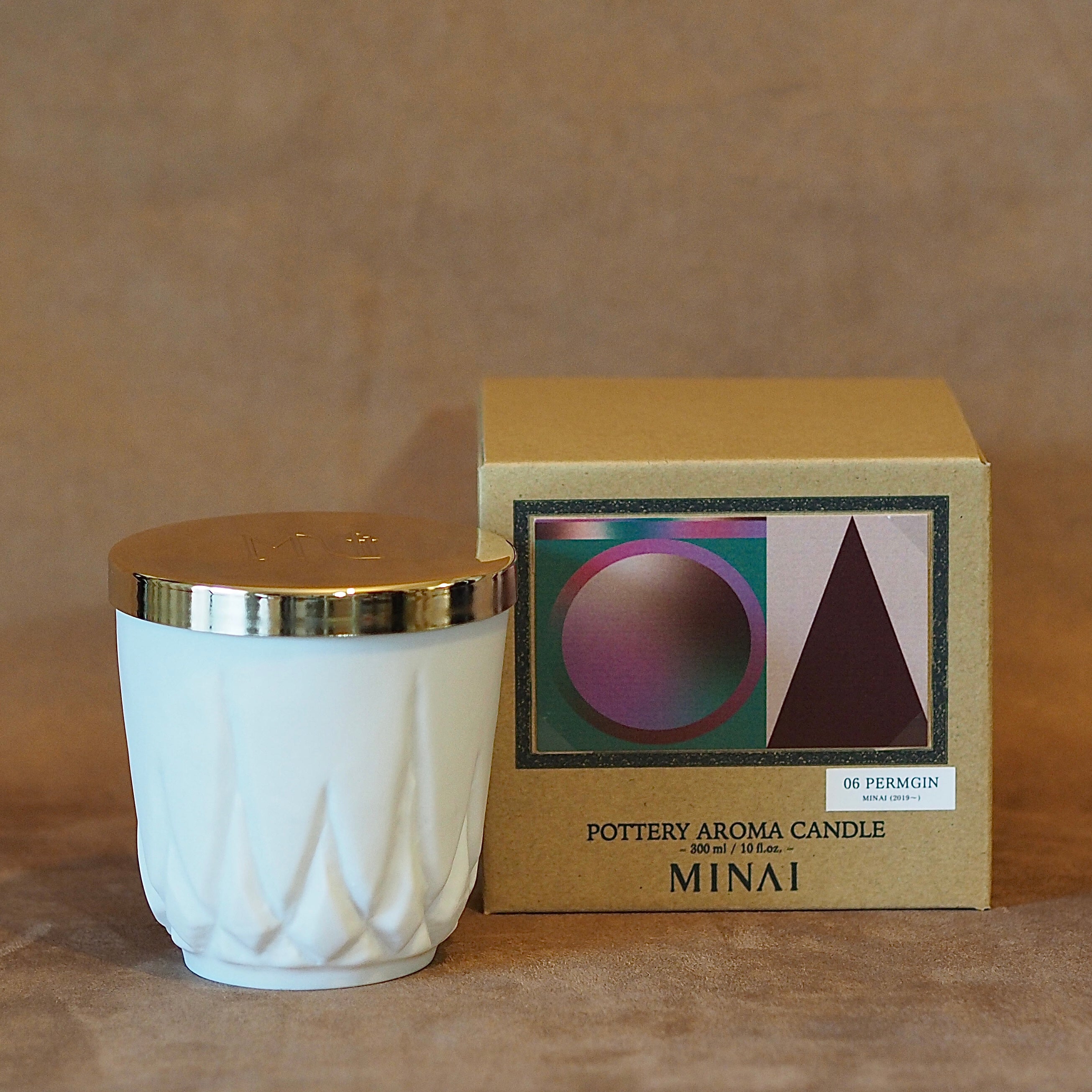 POTTERY AROMA CANDLE 06.PERMGIN (パームジン)