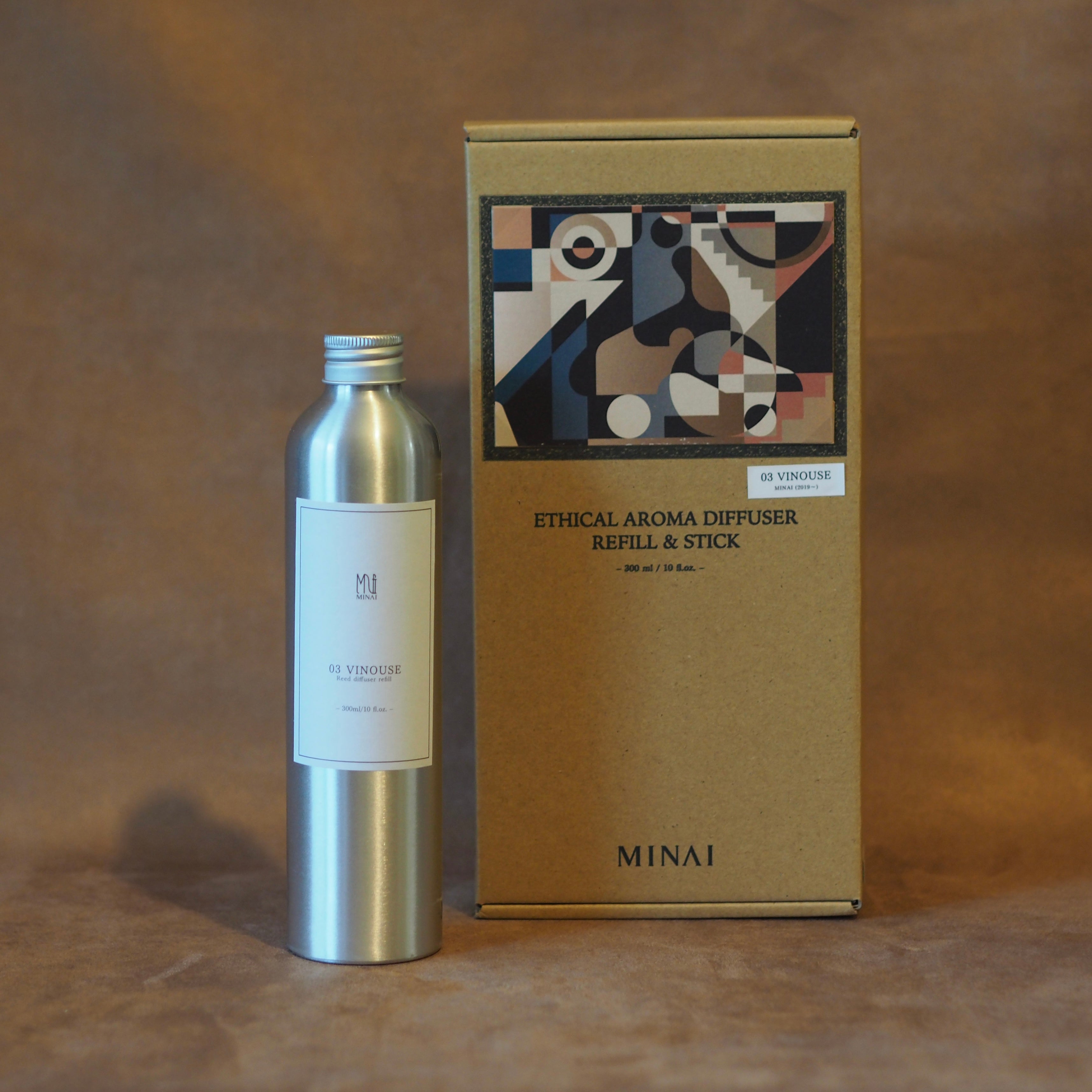 ETHICAL AROMA DIFFUSER REFILL & STICK 03.VINOUSE (ビノウス)