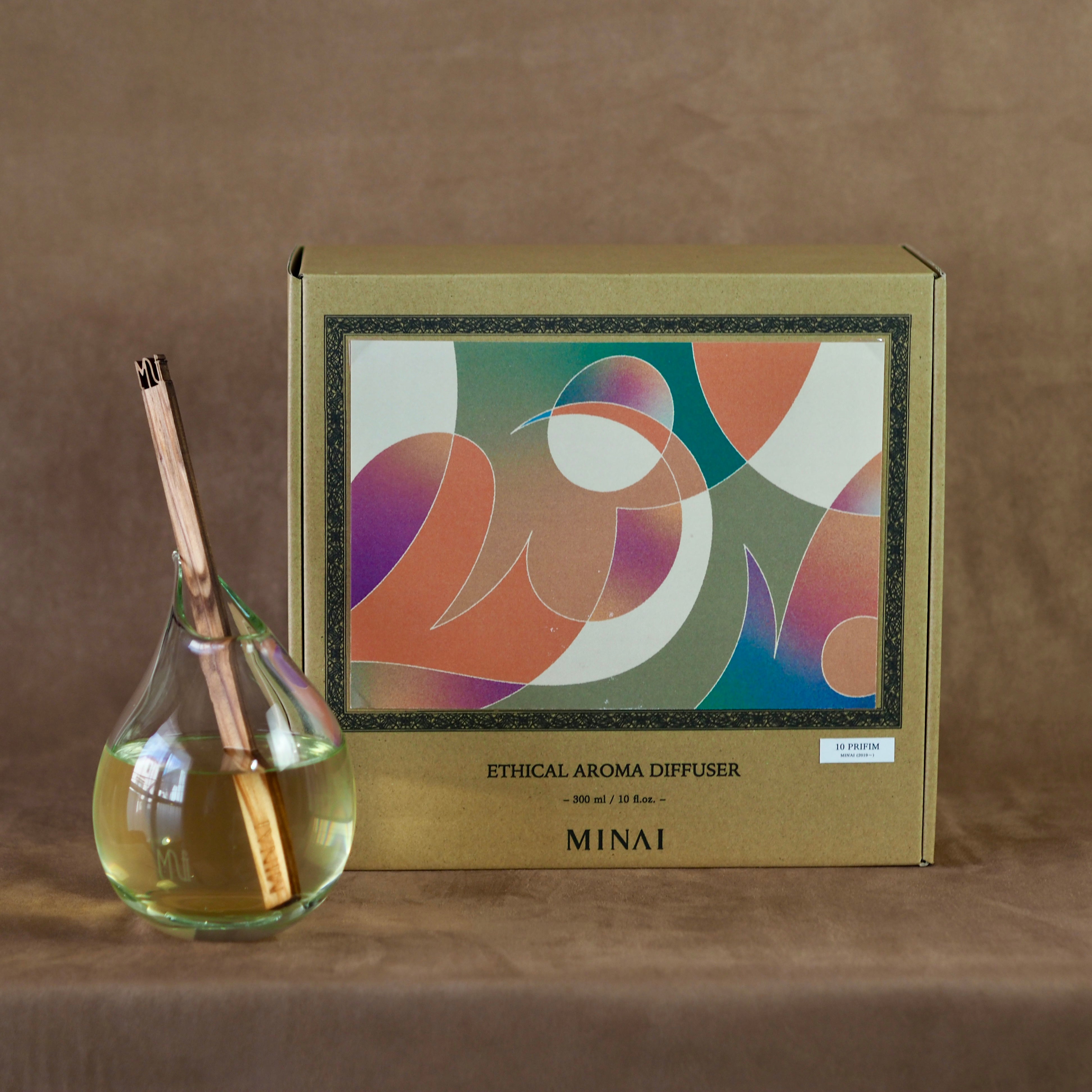 BLOWN GLASS AROMA DIFFUSER 10.PRIFIM(プリフィム)