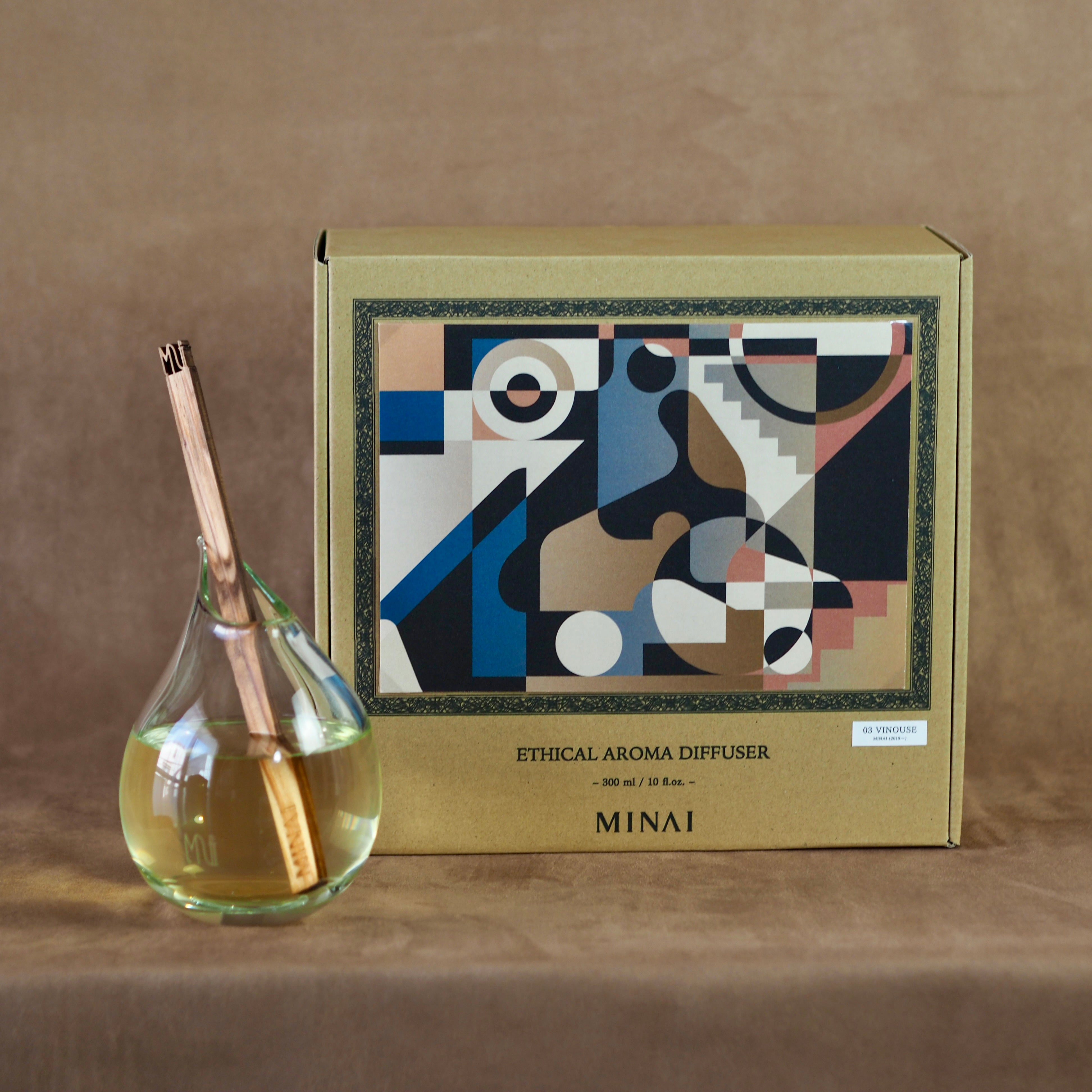 BLOWN GLASS AROMA DIFFUSER 03.VINOUSE (ビノウス)