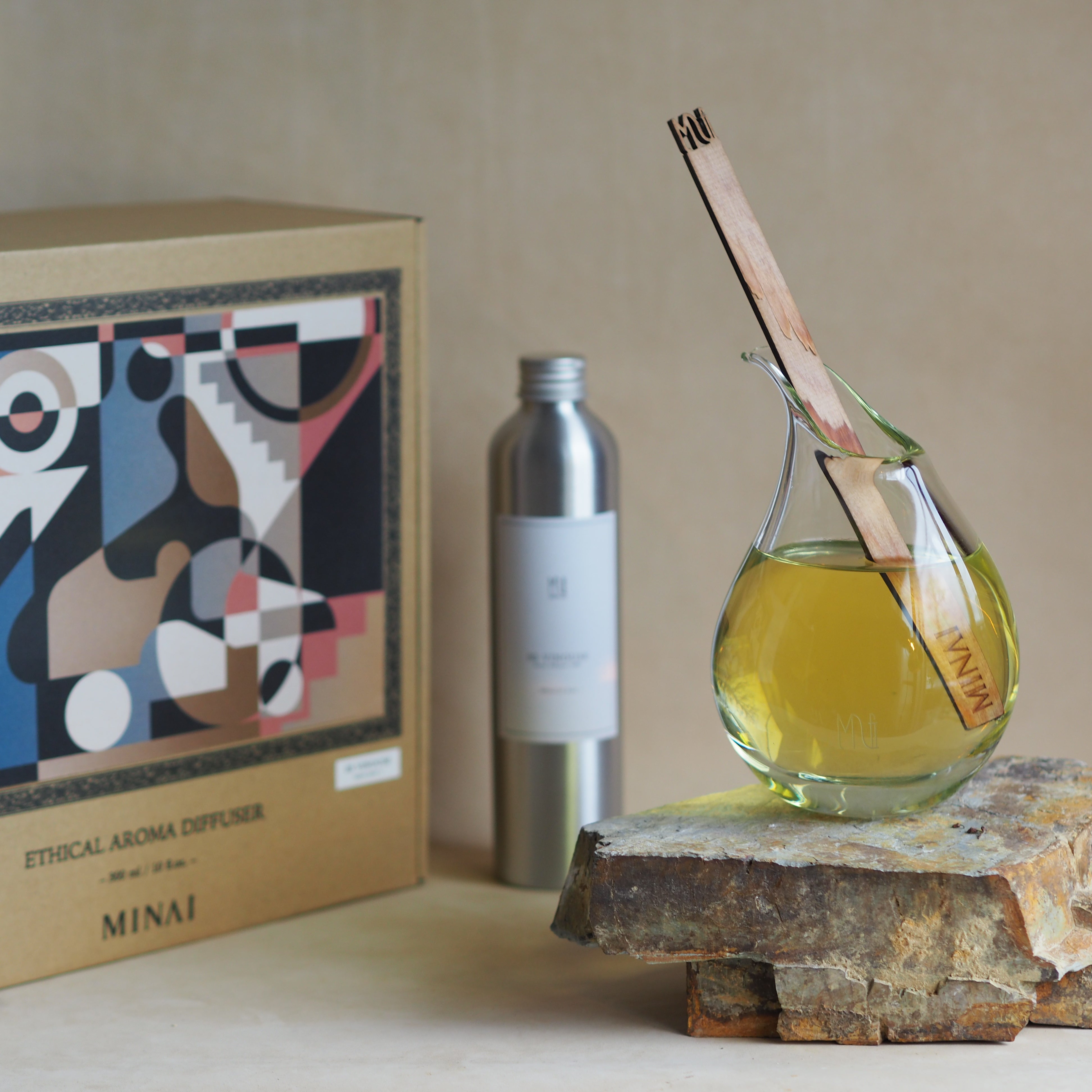 BLOWN GLASS AROMA DIFFUSER 03.VINOUSE (ビノウス)