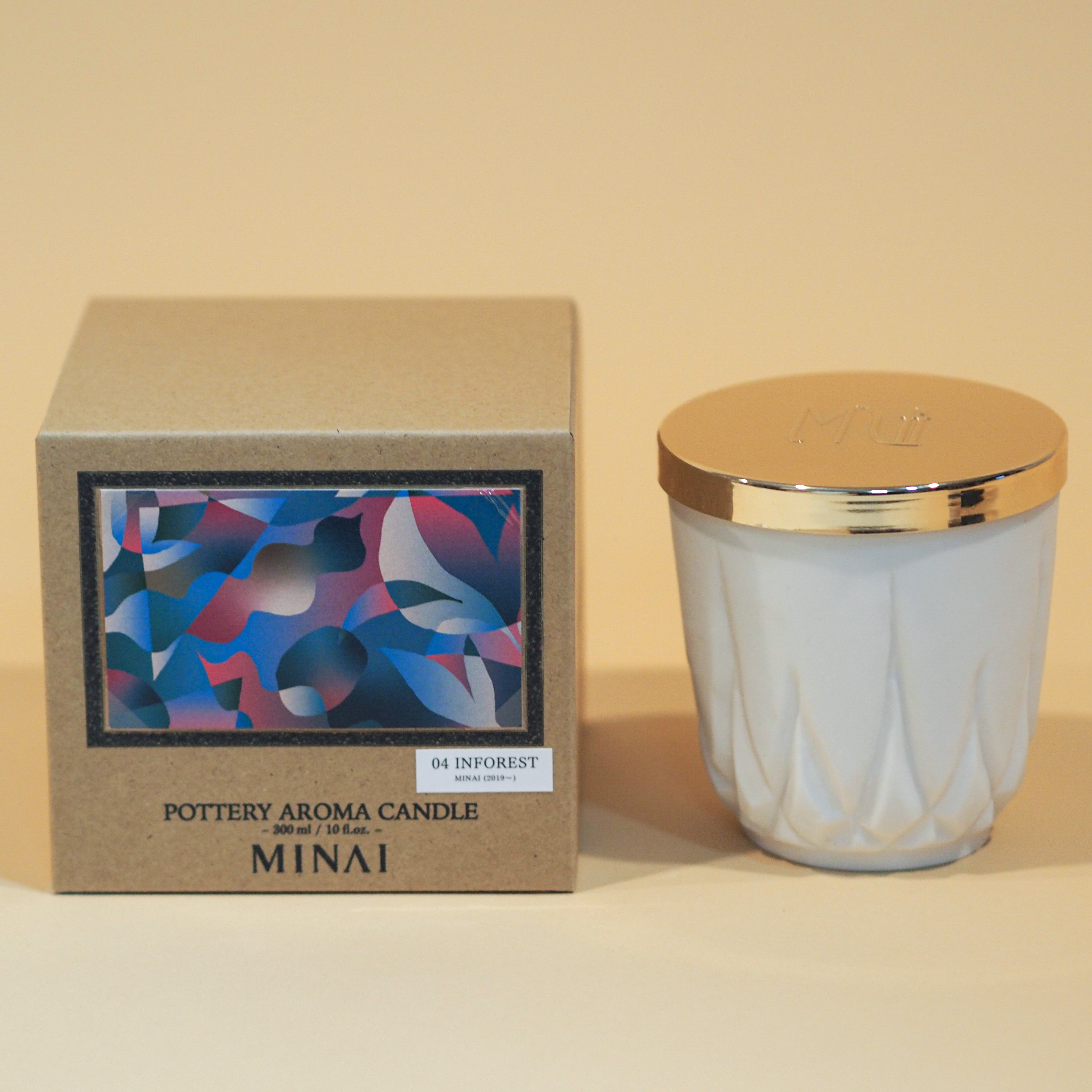 POTTERY AROMA CANDLE 04.INFOREST (インフォレスト)
