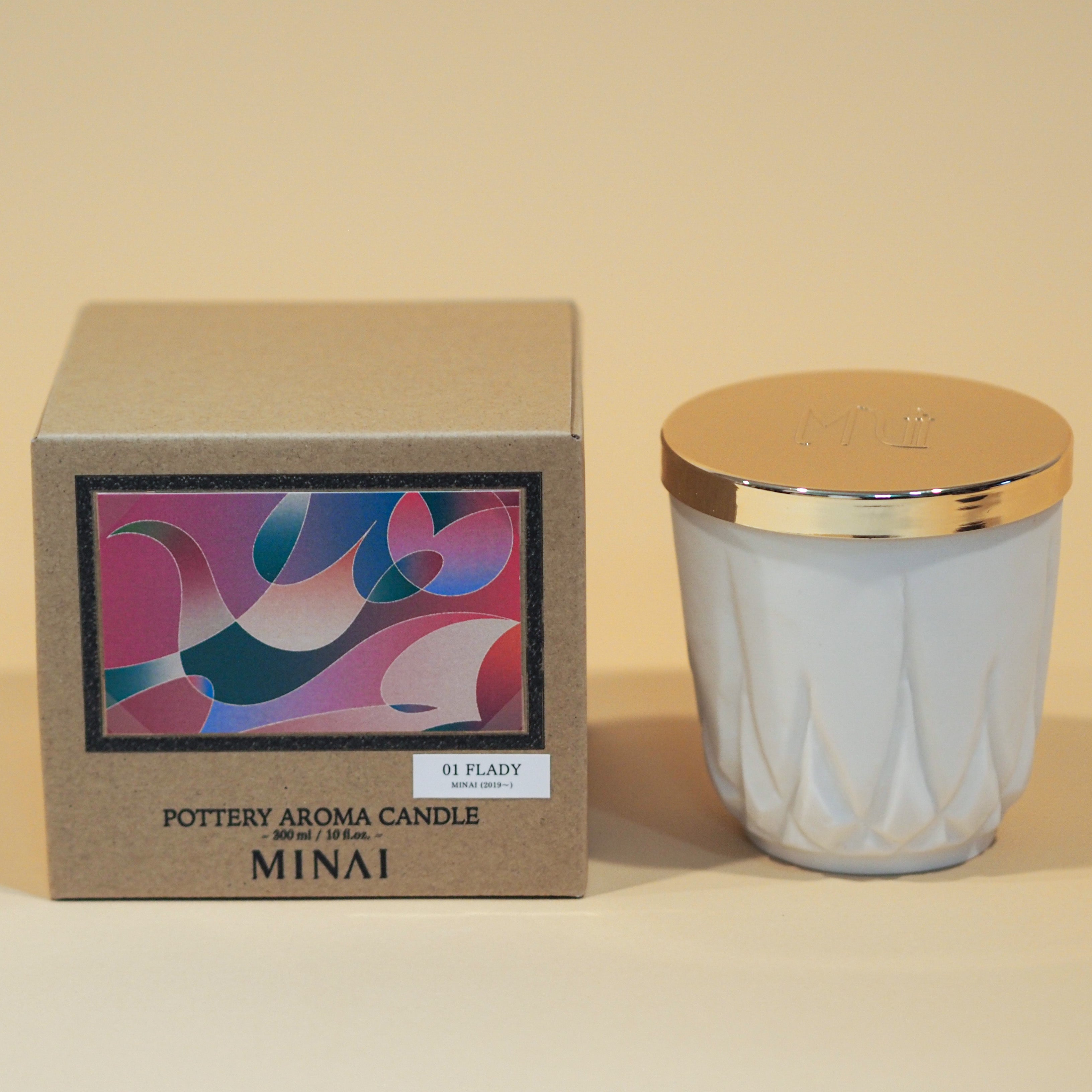 POTTERY AROMA CANDLE 01.FLADY(フレディ)