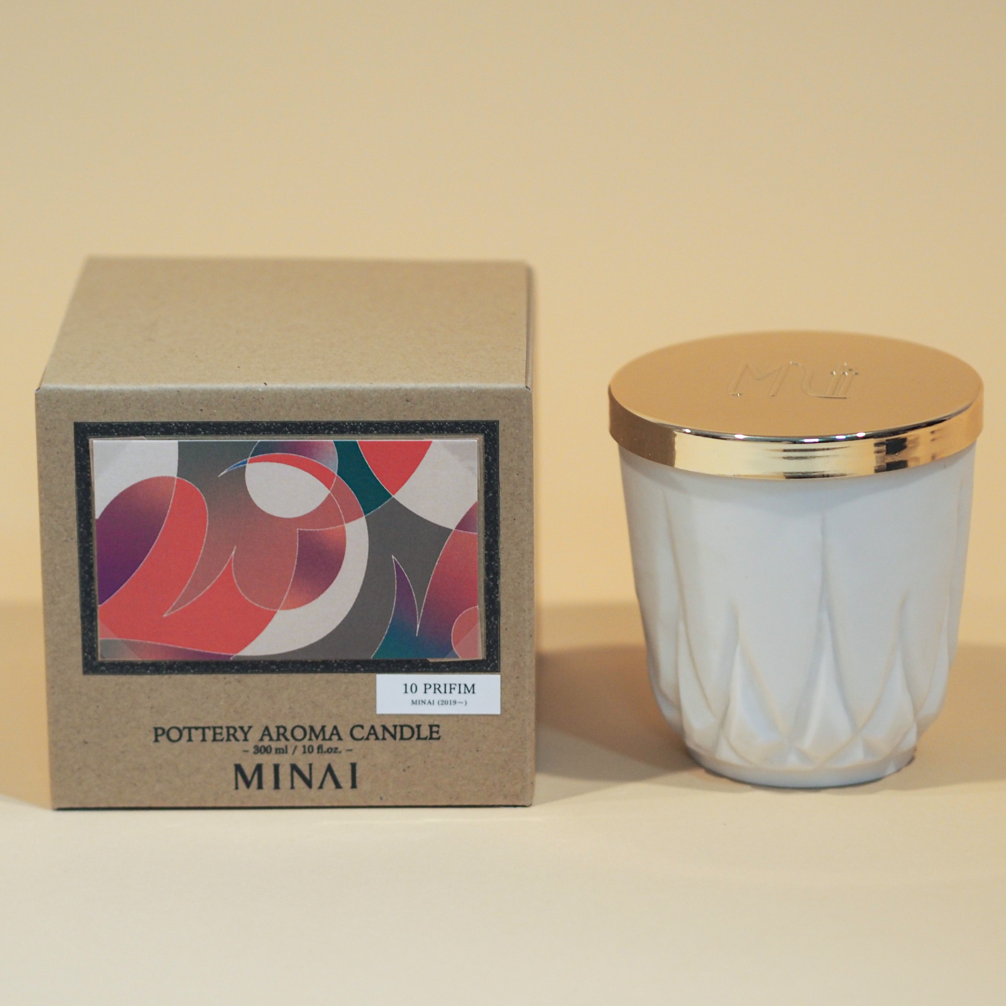 POTTERY AROMA CANDLE 10.PRIFIM(プリフィム)