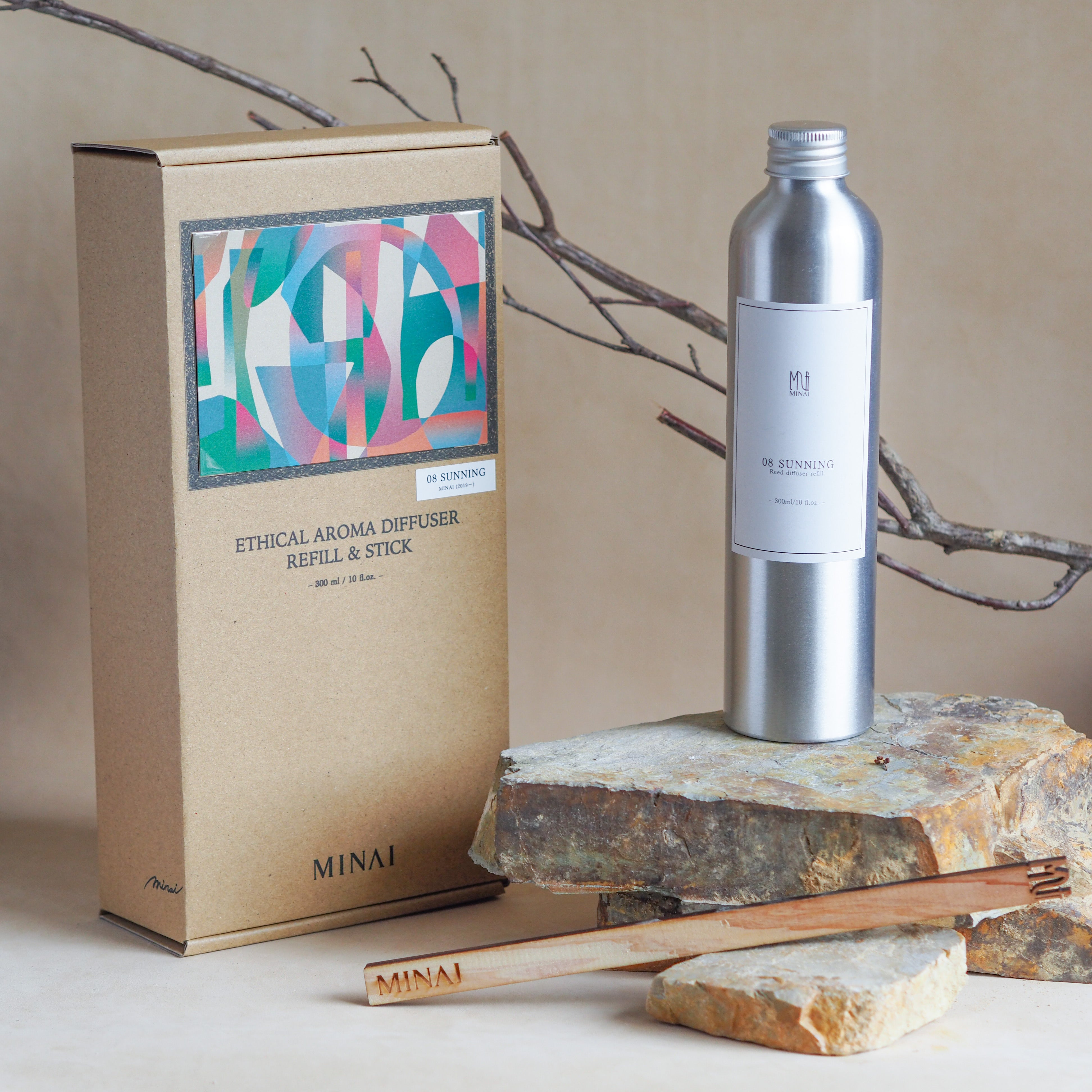 ETHICAL AROMA DIFFUSER REFILL & STICK 08.SUNNING (サニング)