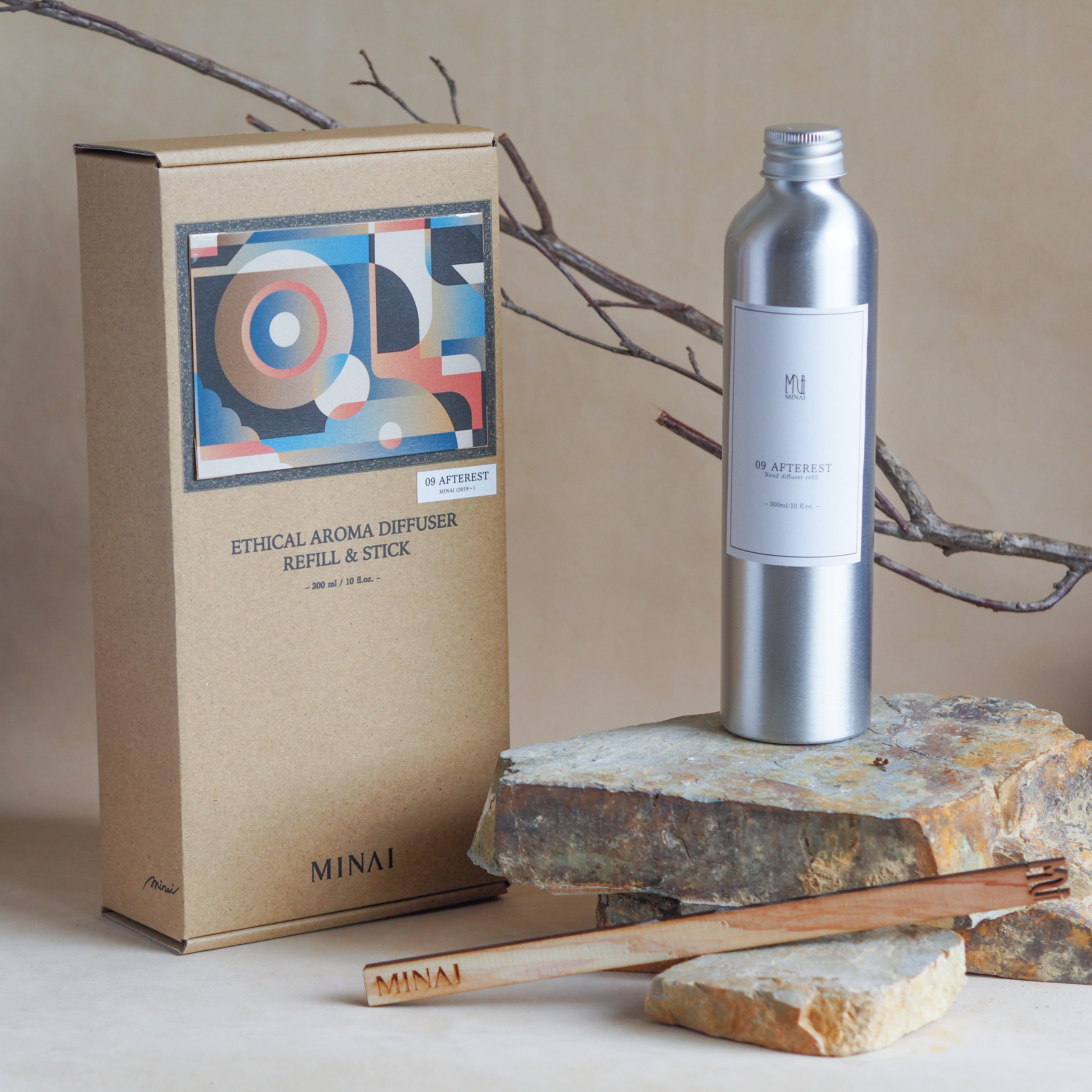 ETHICAL AROMA DIFFUSER REFILL & STICK 03.VINOUSE (ビノウス)