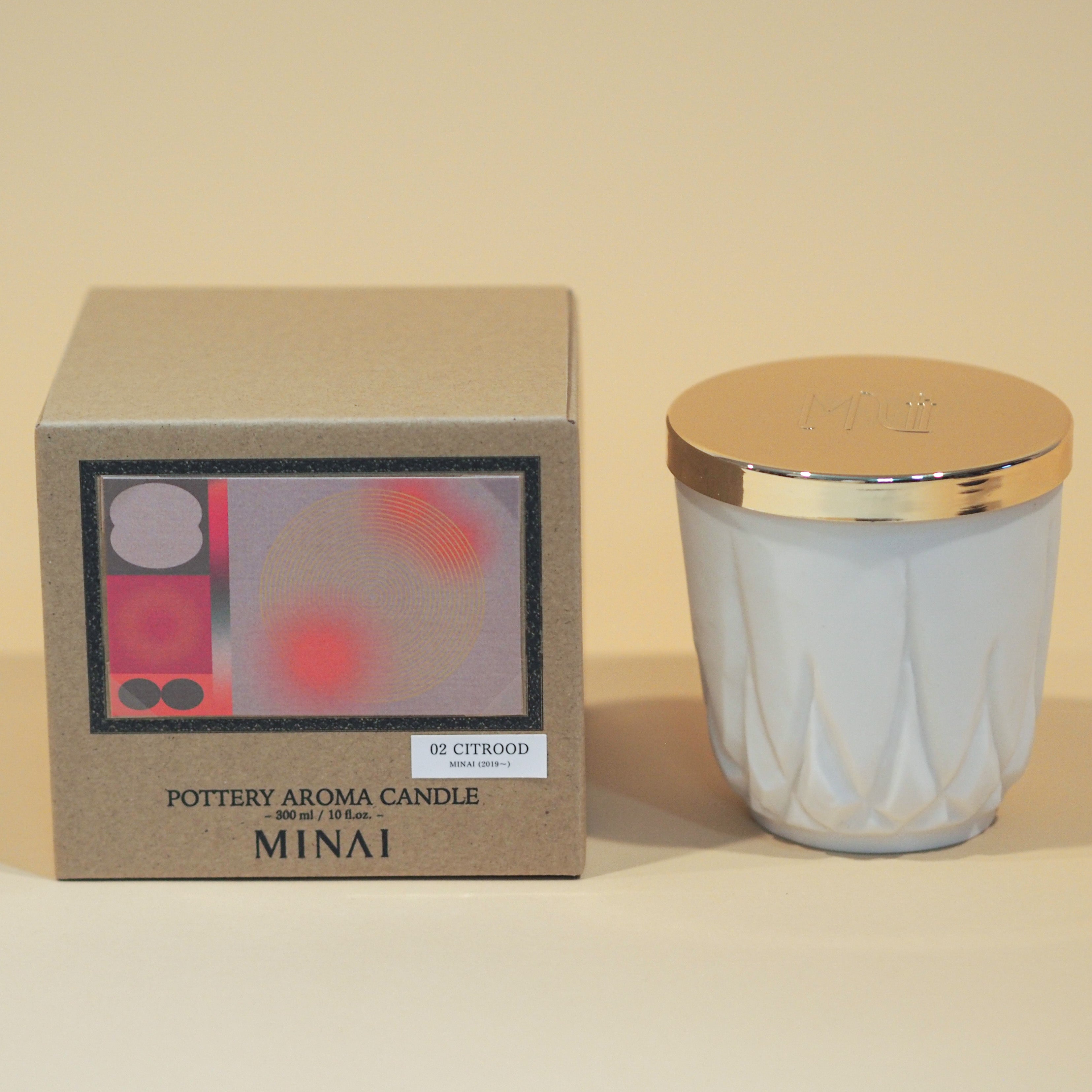 POTTERY AROMA CANDLE 02.CITROOD (シトルード)