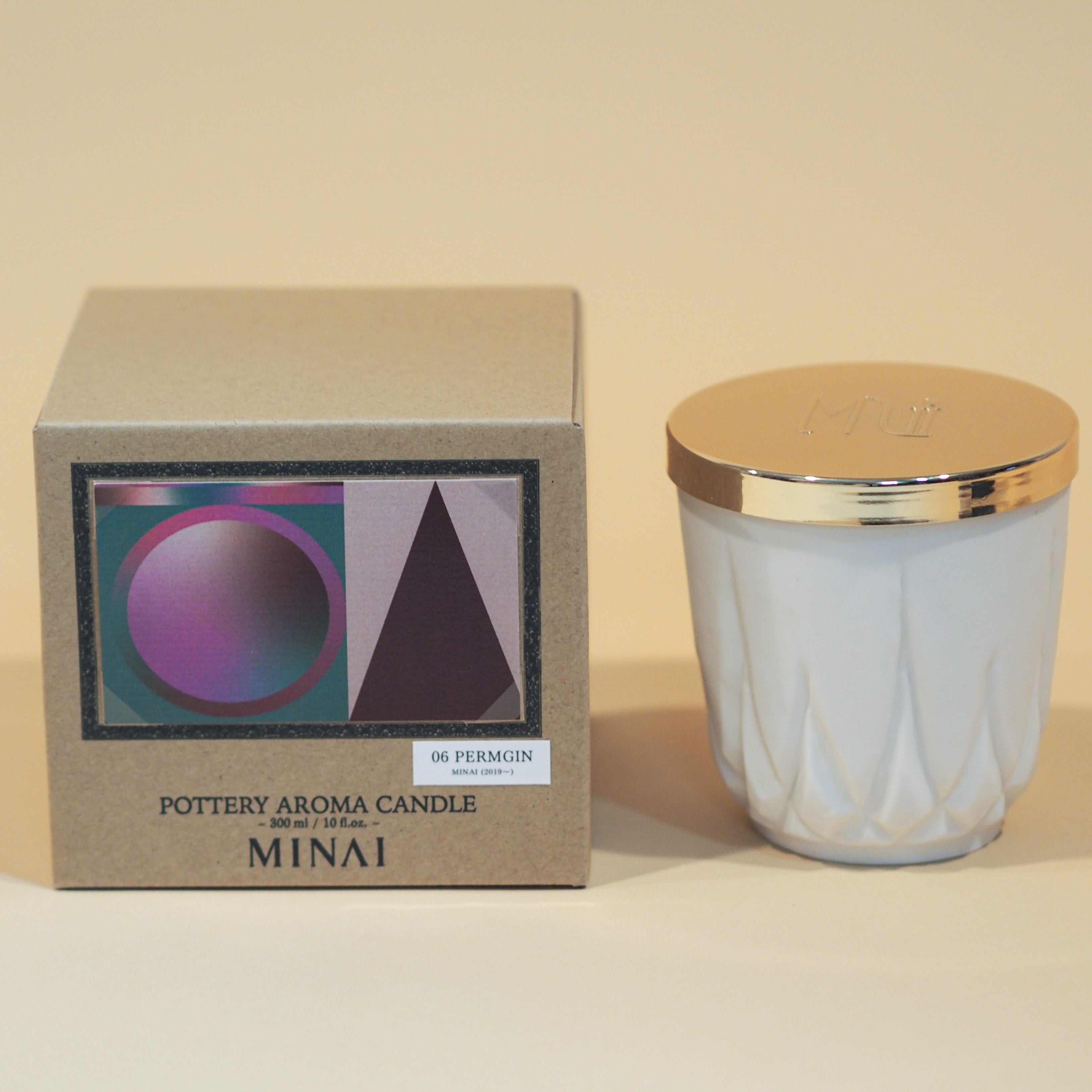 POTTERY AROMA CANDLE 06.PERMGIN (パームジン)