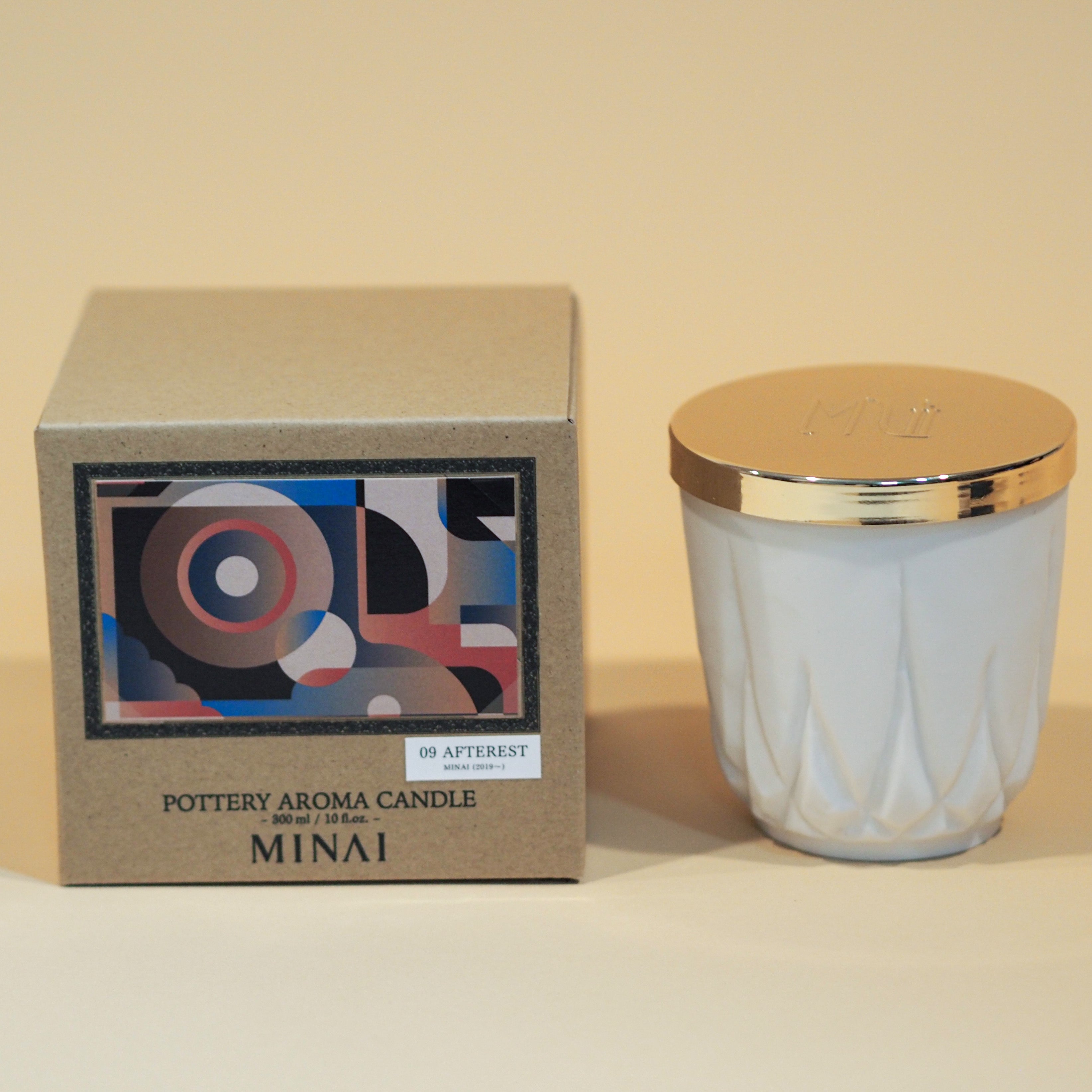 POTTERY AROMA CANDLE 09.AFTEREST (アフタレスト)
